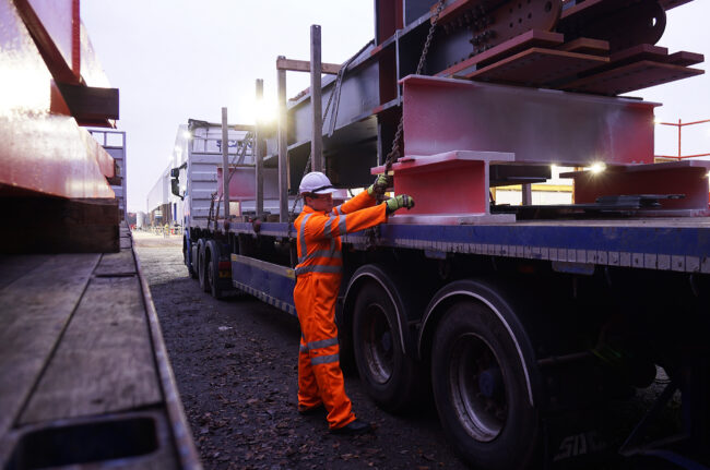 flatbed haulage